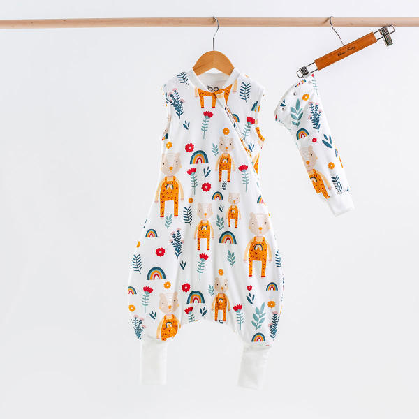 Χειμερινός Υπνόσακος Με Πόδια 2.5 Tog (18-36 Μηνών) Abo Flexy Rainbow