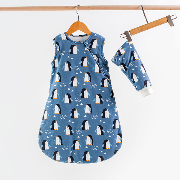 Χειμερινός Υπνόσακος 2.5 Tog (0-6 Μηνών) Abo Bag Me Penguins