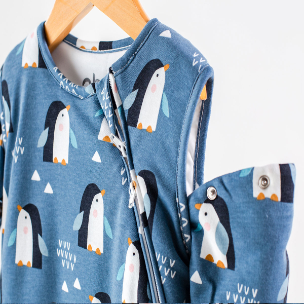 Χειμερινός Υπνόσακος 2.5 Tog (0-6 Μηνών) Abo Bag Me Penguins