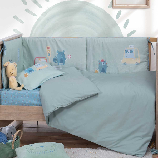 Παπλωματοθήκη Κούνιας (110x150) Nef-Nef Homeware Basic