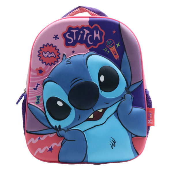 Σχολική Τσάντα Νηπιαγωγείου (26x10x32) Must 3D Lilo & Stitch 000565078