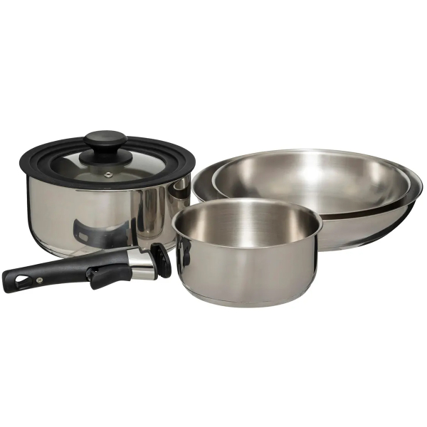 Κατσαρόλες Ανοξείδωτες (Σετ 6τμχ) F-V Cookware 204615