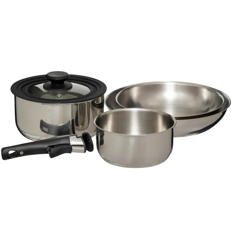 Κατσαρόλες Ανοξείδωτες (Σετ 6τμχ) F-V Cookware 204615