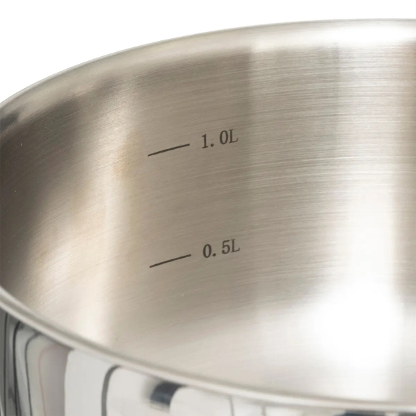 Κατσαρόλες Ανοξείδωτες (Σετ 6τμχ) F-V Cookware 204615