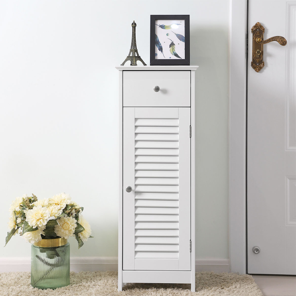 Ντουλάπι Δαπέδου Με Συρτάρι (32x30x87) Vasagle BBC43WT