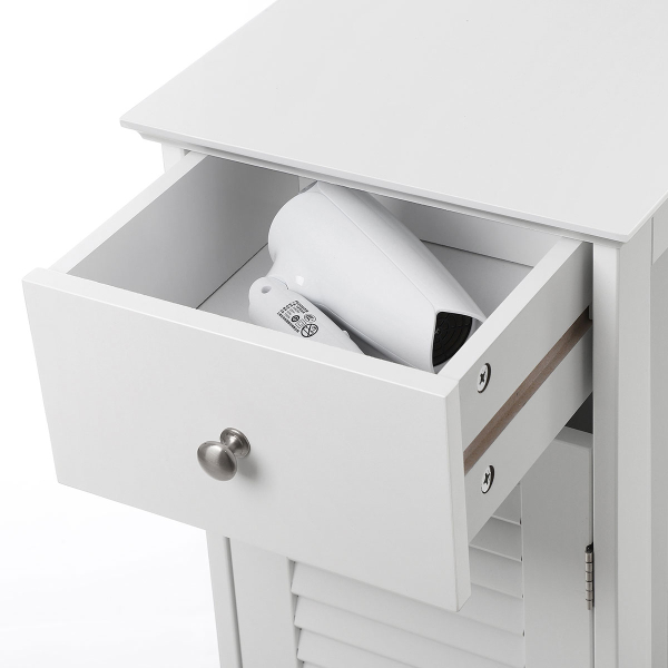 Ντουλάπι Δαπέδου Με Συρτάρι (32x30x87) Vasagle BBC43WT