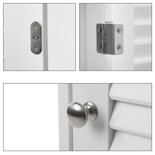 Ντουλάπι Δαπέδου Με Συρτάρι (32x30x87) Vasagle BBC43WT