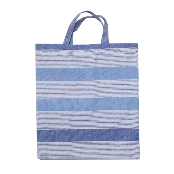 Τσάντα Θαλάσσης + Παρεό (85x165) Viopros Σεβίνα Μπλε