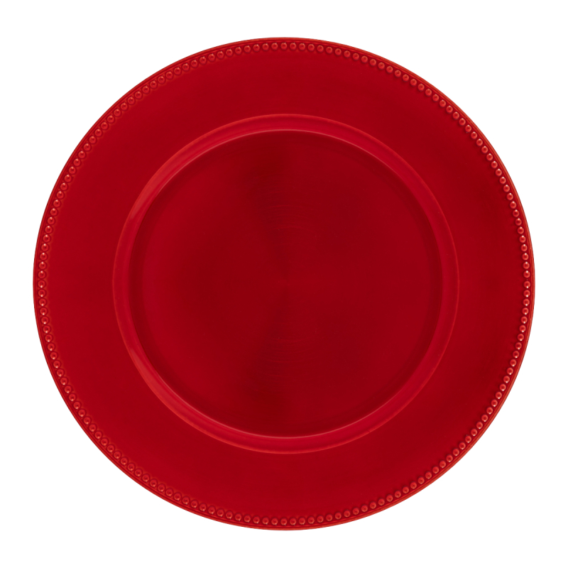 Χριστουγεννιάτικη Πιατέλα (Φ33) A-S Red 208664A