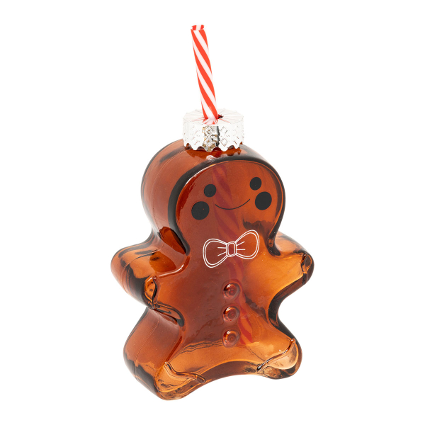 Χριστουγεννιάτικο Ποτήρι Με Καλαμάκι 280ml A-S Gingerman 208682