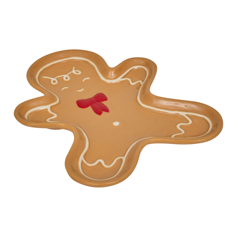 Χριστουγεννιάτικη Πιατέλα (25.5x20.5x2.5) A-S Gingerbread 208694