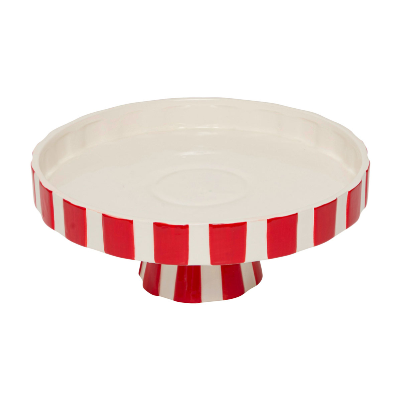 Χριστουγεννιάτικη Πιατέλα Με Πόδι (Φ27x11) A-S 208691