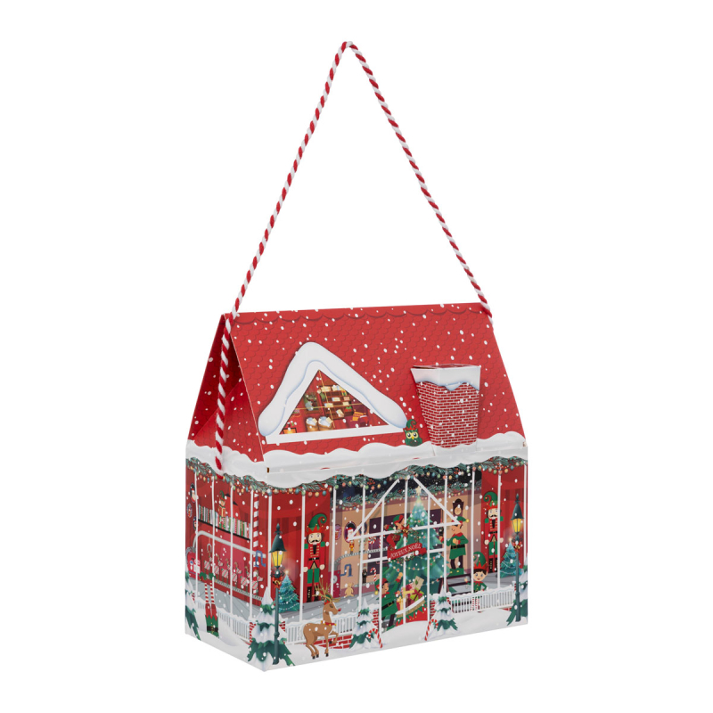 Χριστουγεννιάτικη Τσάντα Δώρου Χάρτινη (25x12x25) A-S 191404