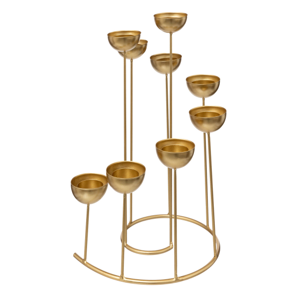 Κηροπήγιο Για Ρεσώ 9 Θέσεων (25x24x35) A-S Spiral 191221