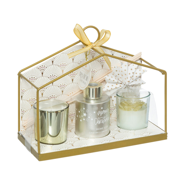 Χριστουγεννιάτικο Σετ Αρωματικών Χώρου 4τμχ A-S 199247