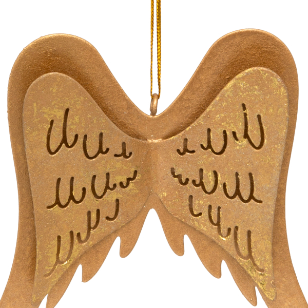 Στολίδι Χριστουγεννιάτικο (10.5x1.5x11) A-S Angel Wings 207835