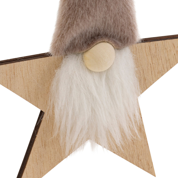 Στολίδι Χριστουγεννιάτικο (12x1.5x19) A-S Gnopme Star 207878