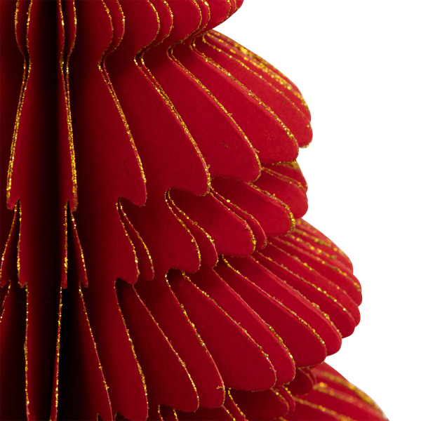Χριστουγεννιάτικο Δεντράκι (Φ20x30) A-S Paper Tree Red 208113