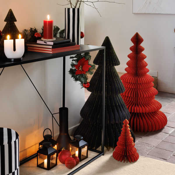Χριστουγεννιάτικο Δεντράκι (Φ20x30) A-S Paper Tree Red 208113
