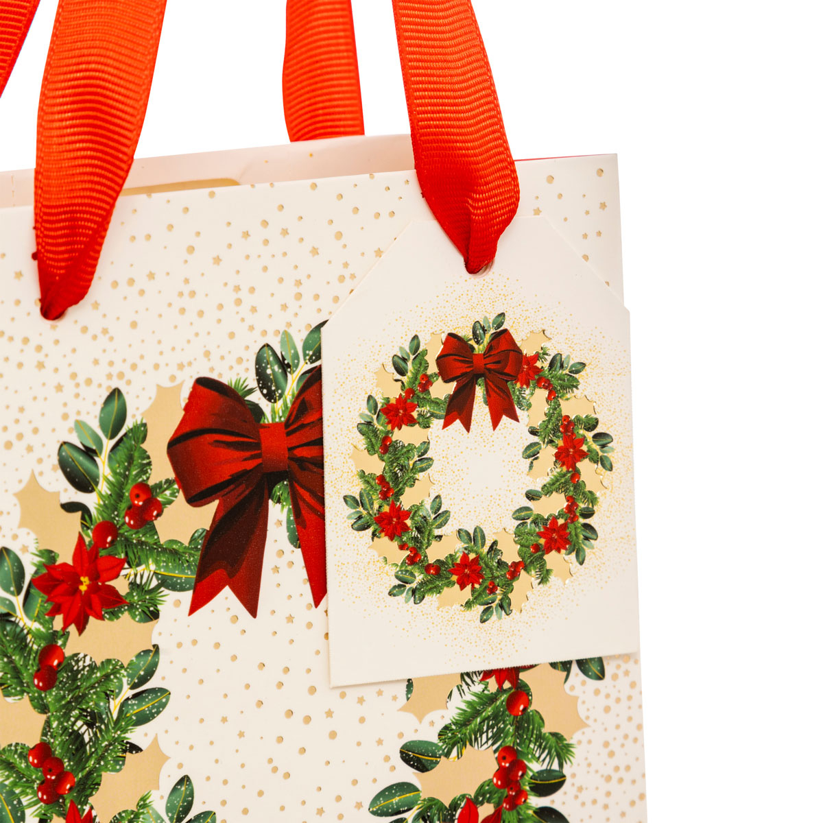 Χριστουγεννιάτικη Τσάντα Δώρου Χάρτινη (26x12.7x32.4) A-S Dream Medium 208121 φωτογραφία