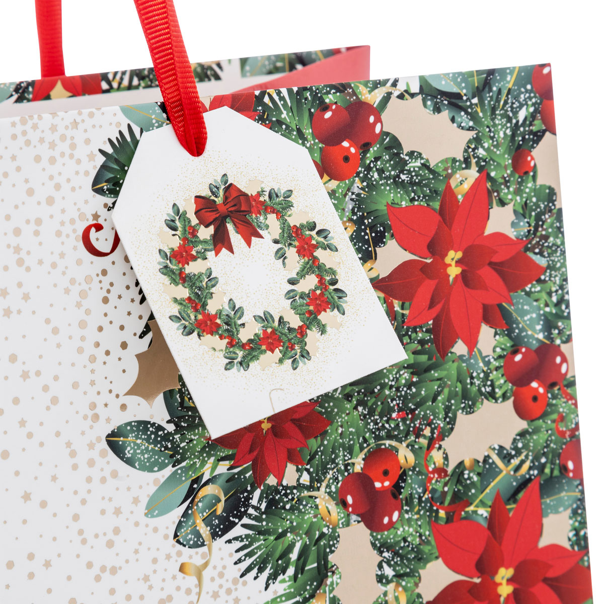 Χριστουγεννιάτικη Τσάντα Δώρου Χάρτινη (33.1x15x46) A-S Dream Large 208122 φωτογραφία