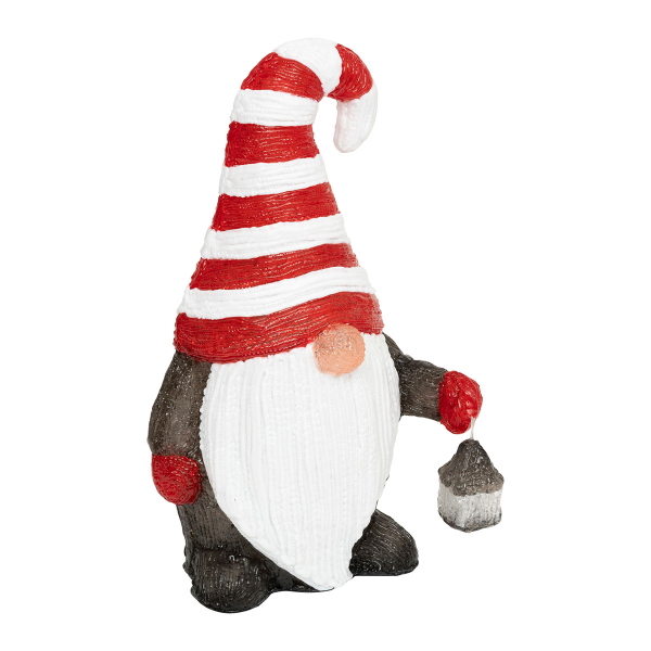 Χριστουγεννιάτικο Ηλιακό Διακοσμητικό Με Led (23x16x39.5) F-R Gnome 208815
