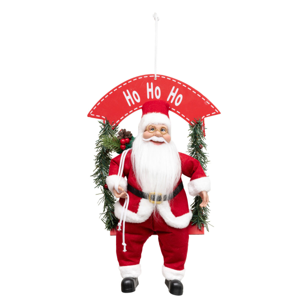 Χριστουγεννιάτικο Κρεμαστό Διακοσμητικό (28.5x10x40) A-S 208423