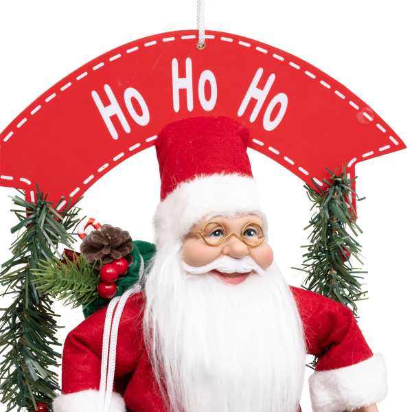 Χριστουγεννιάτικο Κρεμαστό Διακοσμητικό (28.5x10x40) A-S 208423