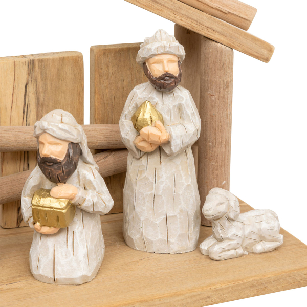 Φάτνη Με 7 Φιγούρες (30x9.5x18) A-S 208193