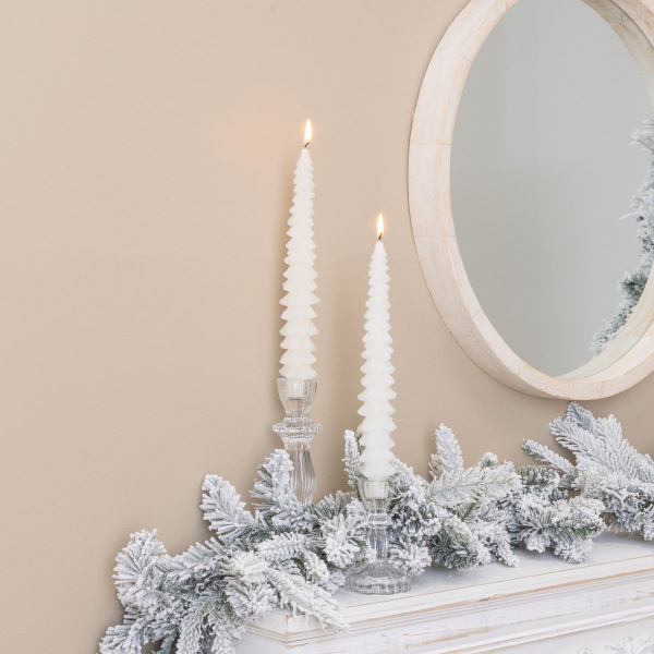 Κεριά Για Κηροπήγιο 25εκ. (Σετ 2τμχ) A-S White Tree 208429C