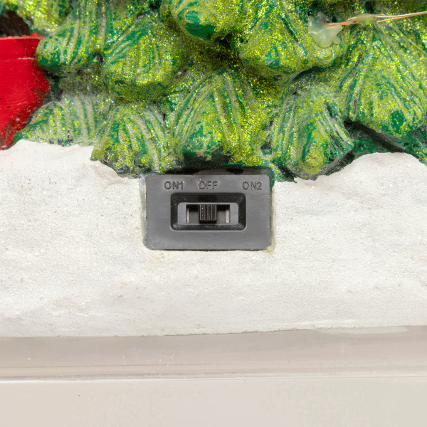 Χριστουγεννιάτικο Διακοσμητικό Με Led - Μουσική - Κίνηση (27x21.5x39) F-R Santa Tree 208886