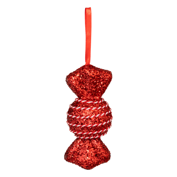 Χριστουγεννιάτικα Στολίδια (Σετ 8τμχ) A-S Candy Red 208006