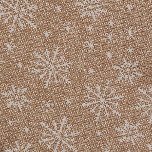 Χριστουγεννιάτικο Σουπλά (Φ38) A-S White Snowflake 208502C