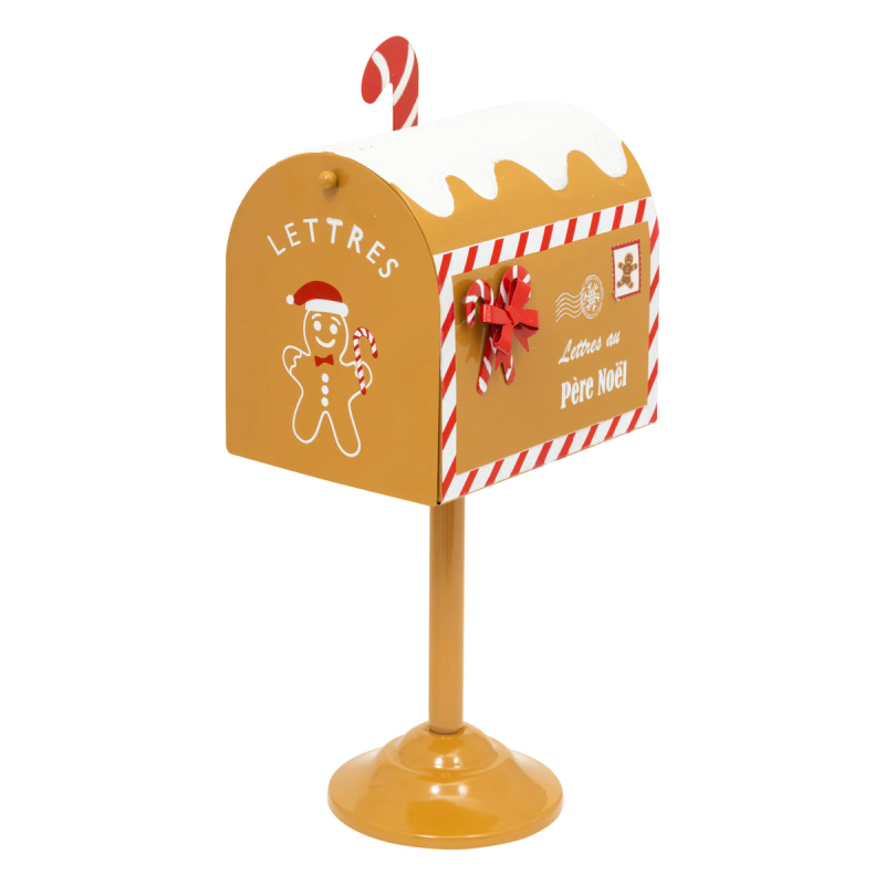 Χριστουγεννιάτικο Γραμματοκιβώτιο (17x13x32.5) A-S Ginger 208136