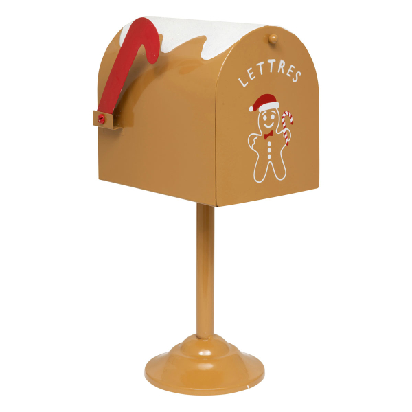 Χριστουγεννιάτικο Γραμματοκιβώτιο (17x13x32.5) A-S Ginger 208136