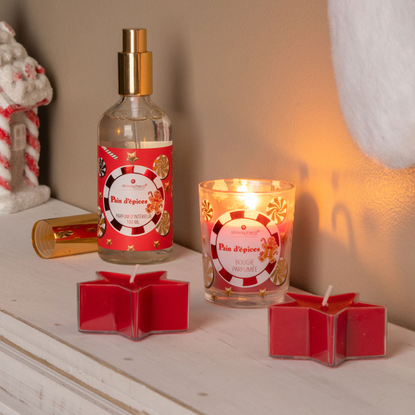Χριστουγεννιάτικο Σετ Αρωματικών Χώρου 4τμχ A-S Gingerbread 208547