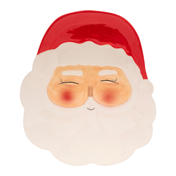 Χριστουγεννιάτικη Πιατέλα (28x24x3) A-S Santa 208569