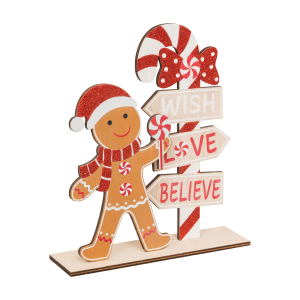 Χριστουγεννιάτικο Διακοσμητικό (20x5x22.5) A-S Gingerbread 208273