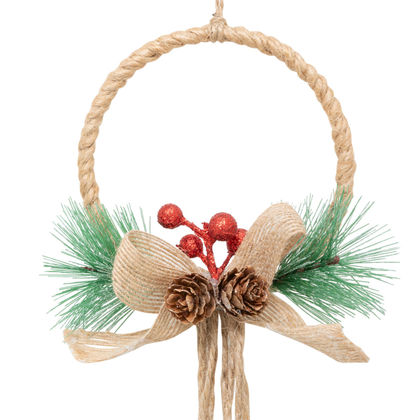 Χριστουγεννιάτικο Κρεμαστό Διακοσμητικό (10.5x5.9x65) A-S Jingle Bells 208328