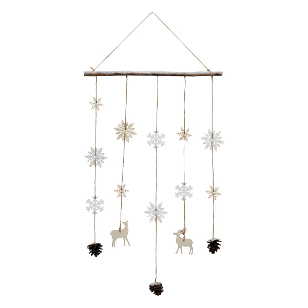 Χριστουγεννιάτικο Κρεμαστό Διακοσμητικό (35x67) A-S 208336