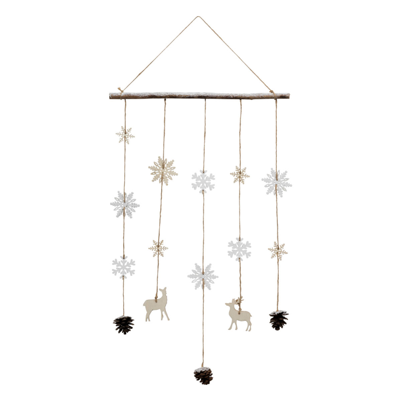 Χριστουγεννιάτικο Κρεμαστό Διακοσμητικό (35x67) A-S 208336