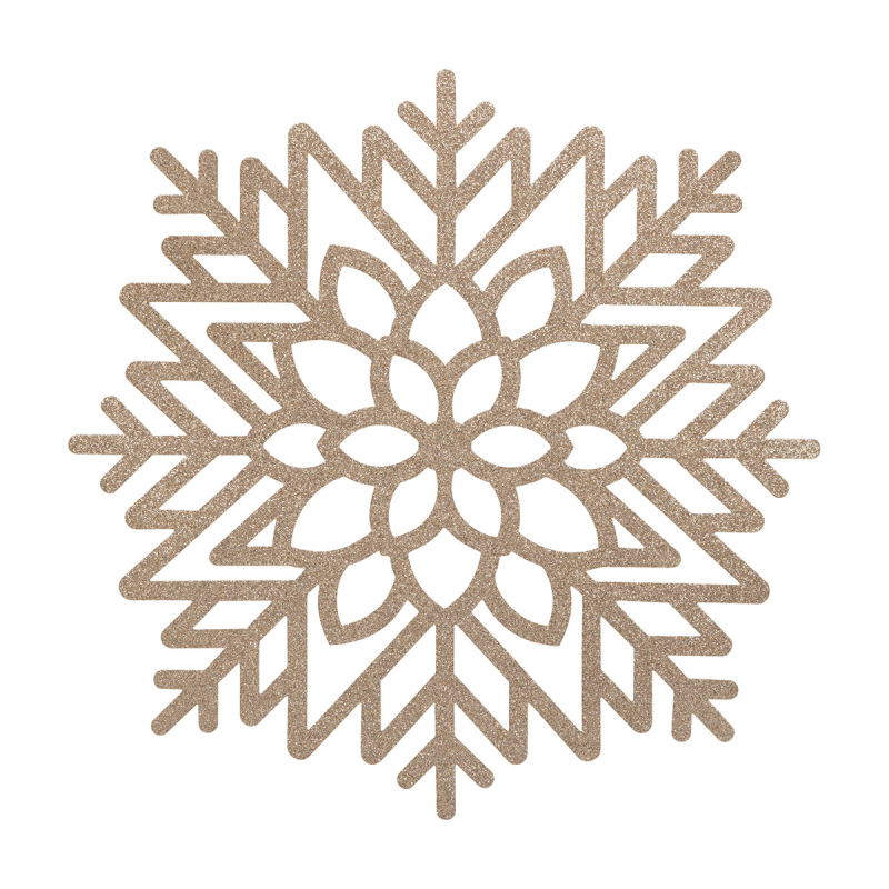 Χριστουγεννιάτικο Σουπλά (41.5x38) A-S Glittery Snowflake 169556B