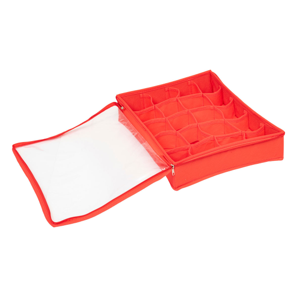 Θήκη Αποθήκευσης Για Χριστουγεννιάτικα Στολίδια (27x7.5x35) A-S 207458