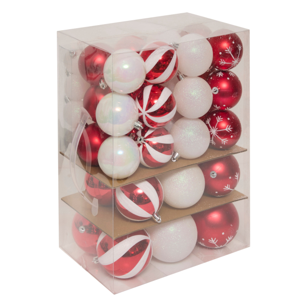 Χριστουγεννιάτικες Μπάλες (Σετ 60τμχ) A-S 207487
