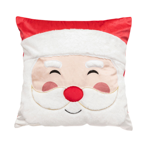 Χριστουγεννιάτικο Μαξιλάρι Βελουτέ (40x40) A-S Santa 208655