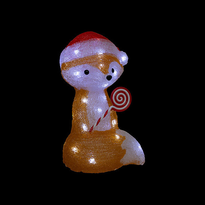 Χριστουγεννιάτικο Ηλιακό Διακοσμητικό Με Led (18x15x30) F-R Fox 208810