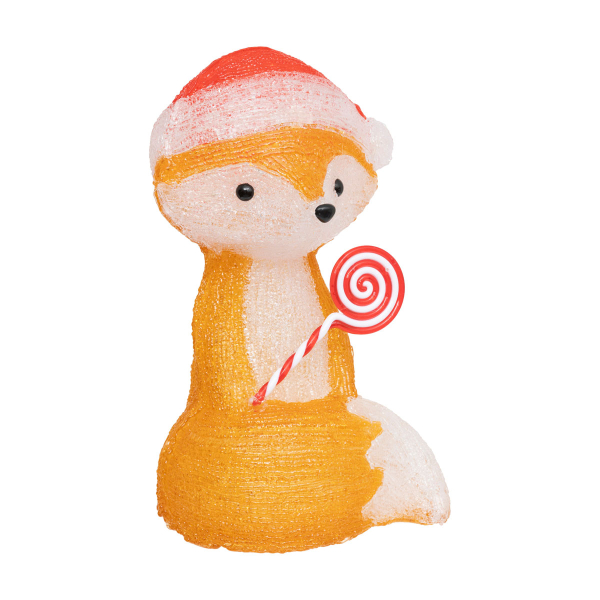 Χριστουγεννιάτικο Ηλιακό Διακοσμητικό Με Led (18x15x30) F-R Fox 208810