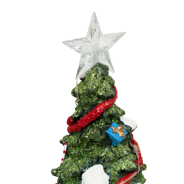 Χριστουγεννιάτικο Δεντράκι Με Led - Μουσική - Κίνηση (12.5x12.5x24.5) F-R 208930