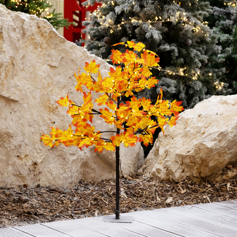 Διακοσμητικό Δέντρο Με Led (Φ60x90) F-R Orange 183178B