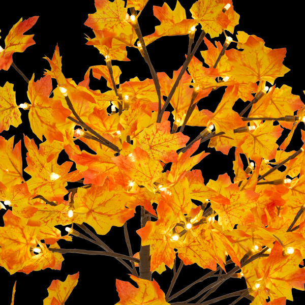 Διακοσμητικό Δέντρο Με Led (Φ60x90) F-R Orange 183178B